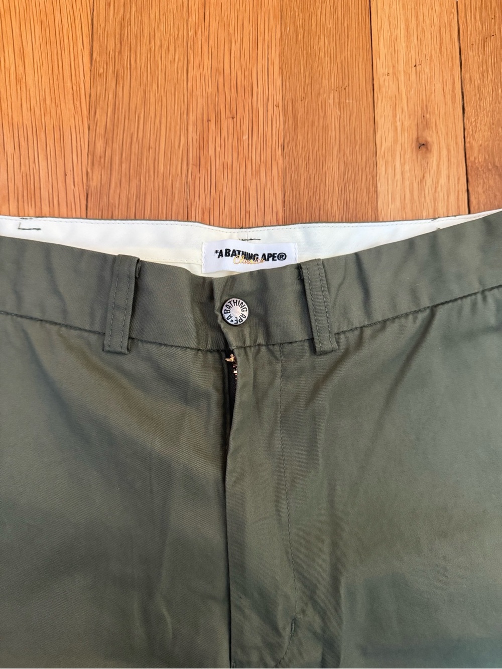 Bape Olive Green Men’s Shorts